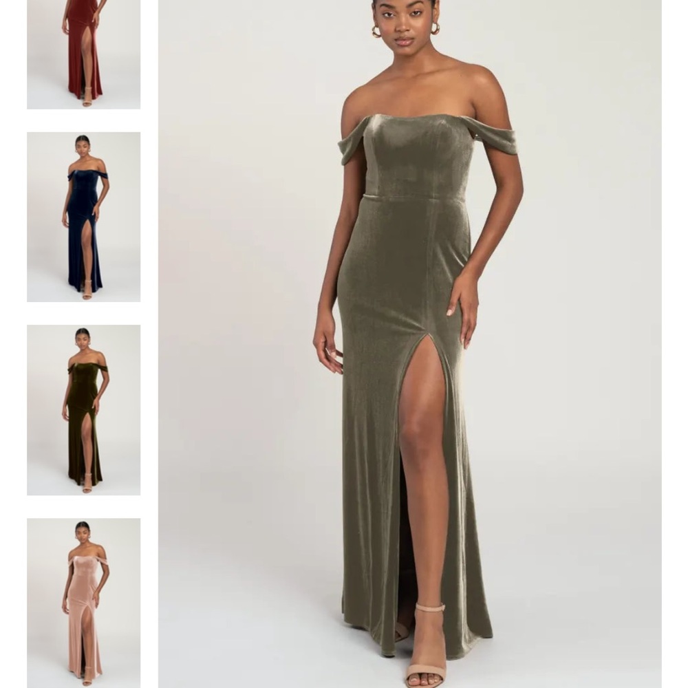 Jenny Yoo Bridesmaid Dress Issa- Sage